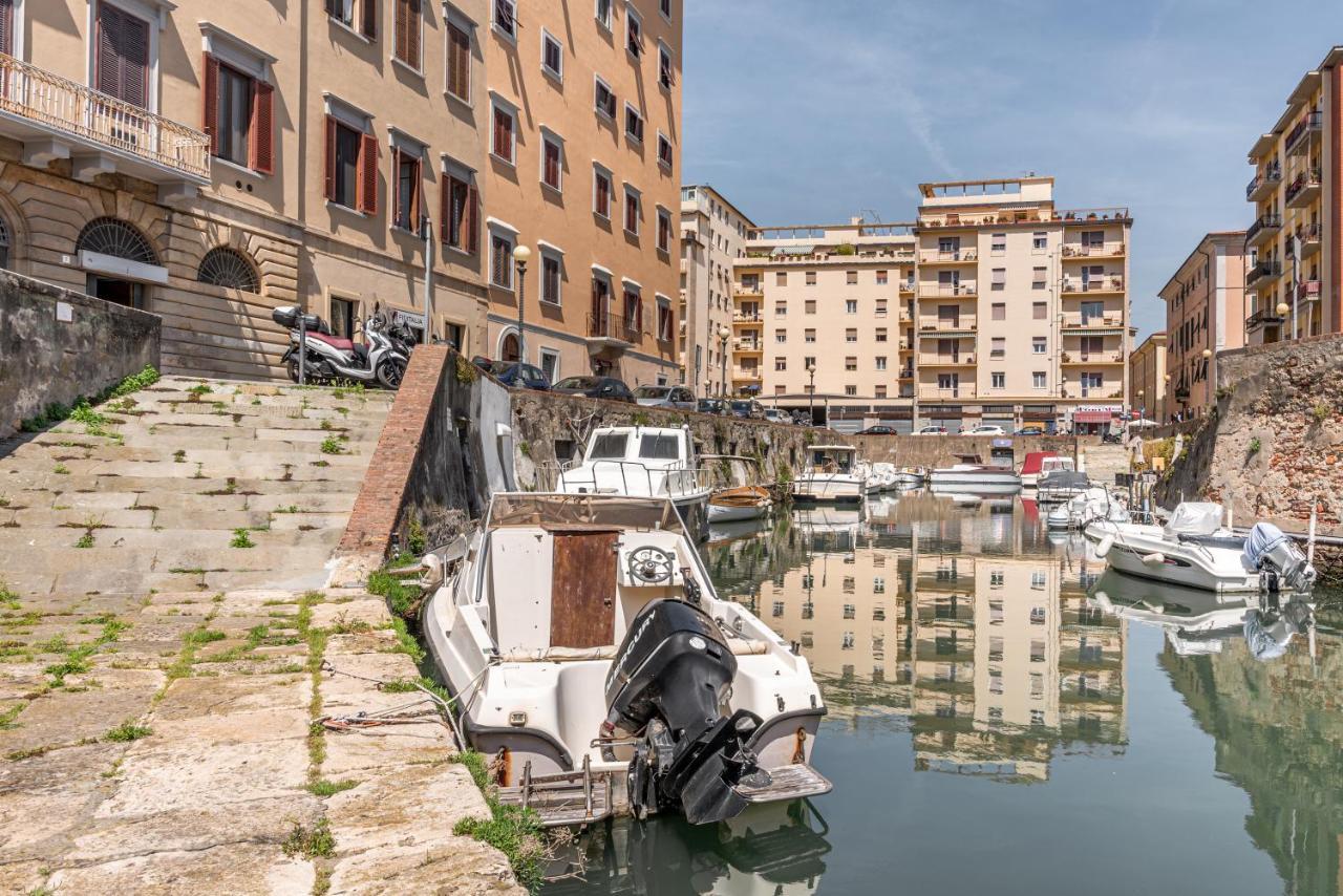 Piccola Venezia Canal View Charming Flat Ливорно Экстерьер фото
